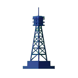 通讯塔 — 256×256 像素游戏素材
