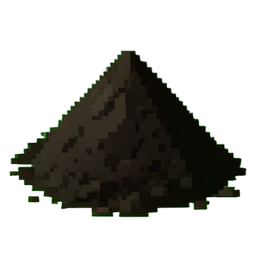 Poudre de ciment — sprite pixel art 256×256
