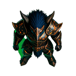 Centaur Warrior (Cinematic) - 256x256 pixel art sprite