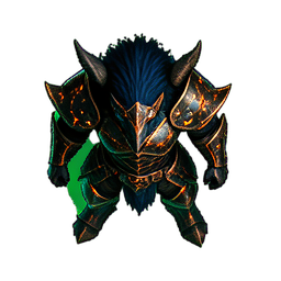 Centaur Warrior (Cinematic) — 256×256 pixel art sprite