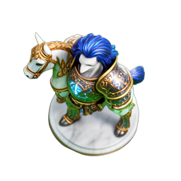 Centaur Warrior (HD-2D) - 256x256 pixel art sprite