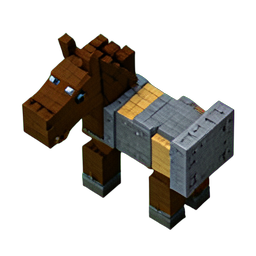 Centaur Warrior (Voxel) - 256x256 pixel art sprite
