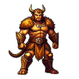 Centaur Warrior - 256x256 pixel art sprite