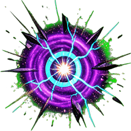 Chakram (VFX) — 256×256 pixel art sprite