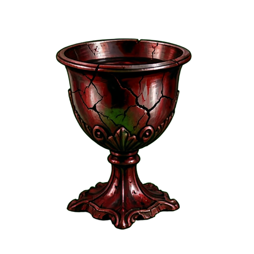 Calice Rempli d'Argent — sprite pixel art 512×512