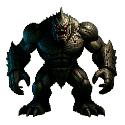 Behemoth du Chaos — sprite pixel art 256×256