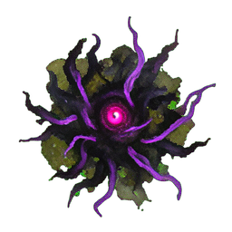 Chaos Spawn (Atmospheric) - 256x256 pixel art sprite