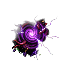 Geração do Caos (VFX) — sprite pixel art 256×256