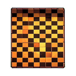 Schachbrettboden — 256×256 Pixel-Art-Sprite