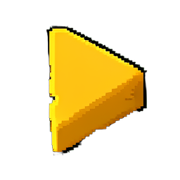 Roda de queijo (16-bit) — sprite pixel art 256×256