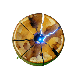 Cheese Wheel (Atmospheric) - 256x256 pixel art sprite