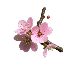 Cherry Blossom (HD-2D) - 256x256 pixel art sprite