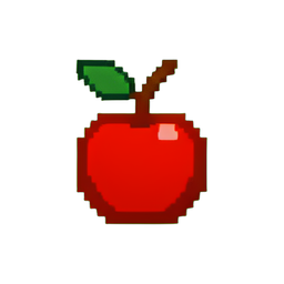 Ícone de cerejeira — sprite pixel art 256×256