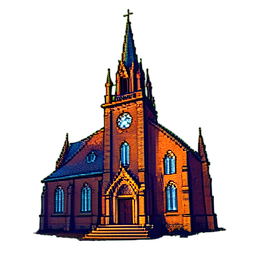 Church - 256x256 pixel art sprite
