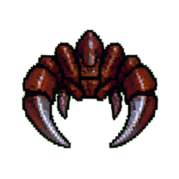 Claws (16-Bit) - 256x256 pixel art sprite