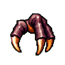 Claws - 256x256 pixel art sprite