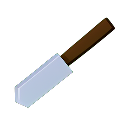 肉刀肉 — 256×256 像素游戏素材