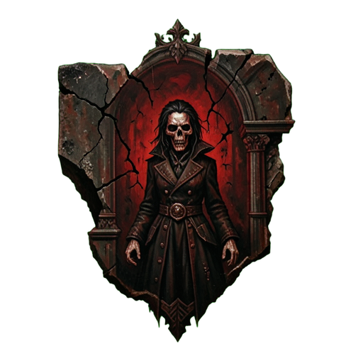 Abgrund Opferrand — 512×512 Pixel-Art-Sprite
