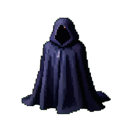 Unsichtbarkeitsgewand — 256×256 Pixel-Art-Sprite