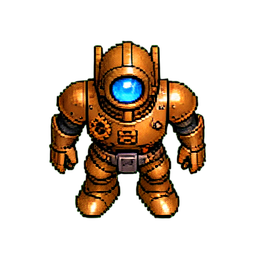 Ingeniero Mecánico (16-bit) — sprite pixel art 256×256