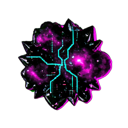 Cloud Dark (Cyberpunk) - 256x256 pixel art sprite