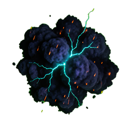 Cloud Night (Cinematic) - 256x256 pixel art sprite