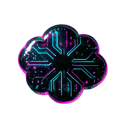 Noite das Nuvens (Cyberpunk) — sprite pixel art 256×256