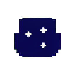 Cloud Night (Low-Res) - 256x256 pixel art sprite