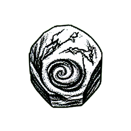 Cloud Solid (1-Bit) - 256x256 pixel art sprite