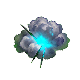 Cloud Solid (Atmospheric) - 256x256 pixel art sprite