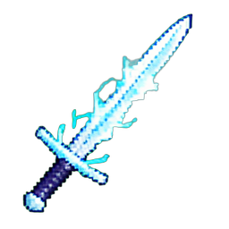 Nube Delgada (16-Bit) — sprite pixel art 256×256