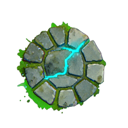 Cobblestone (Atmospheric) - 256x256 pixel art sprite