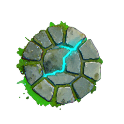 Cobblestone (Atmospheric) — 256×256 pixel art sprite