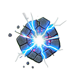 Cobblestone Cracked (VFX) - 256x256 pixel art sprite