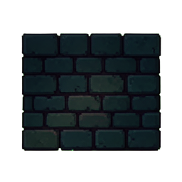 Cobblestone Floor Tile — 256×256 pixel art sprite