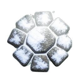 Cobblestone Snow (HD-2D) - 256x256 pixel art sprite