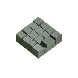 Adoquines (Voxel) — sprite pixel art 256×256