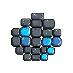 Cobblestone Wet (16-Bit) - 256x256 pixel art sprite