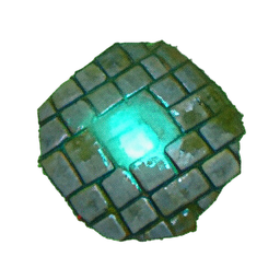 Cobblestone Wet (Atmospheric) - 256x256 pixel art sprite