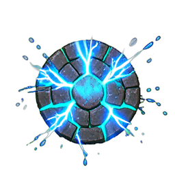 Cobblestone Wet (VFX) - 256x256 pixel art sprite