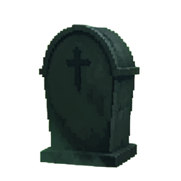 Leichenschacht — 256×256 Pixel-Art-Sprite