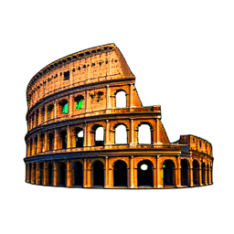 Colosseum - 256x256 pixel art sprite