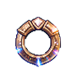 Allgemeiner StärkeRing — 256×256 Pixel-Art-Sprite