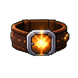 Cinturón de Vitalidad Común — sprite pixel art 256×256