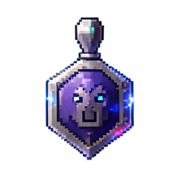 Allgemeines WeisheitsAnhänger — 256×256 Pixel-Art-Sprite