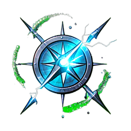 Compass (VFX) - 256x256 pixel art sprite