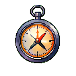 Compass - 256x256 pixel art sprite