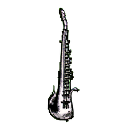 Conga Hoch — 256×256 Pixel-Art-Sprite