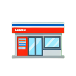 便利店 — 256×256 像素游戏素材