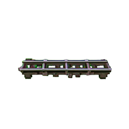 コンベアベルト部分 — 256×256 ピクセルアートスプライト